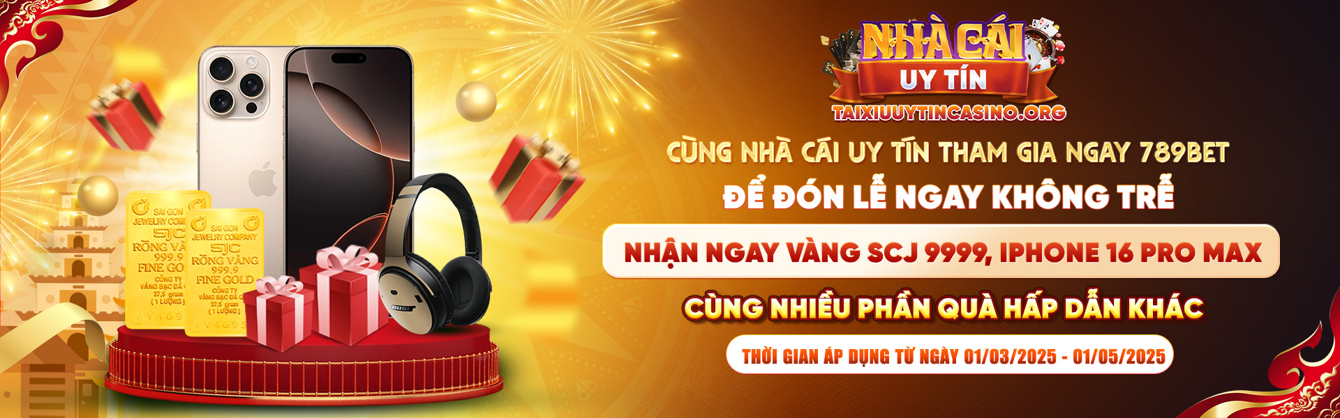Banner 4 nhà cái uy tín tặng quà